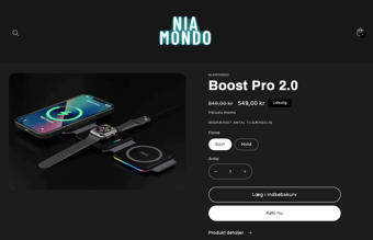 Dropshipping webshop med salg af populær 3 I 1 oplader  - 2-4 dages levering til kunden