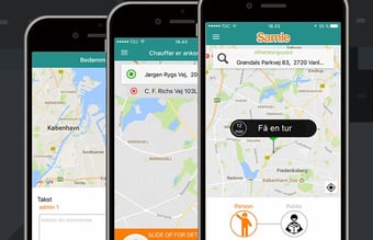 Samkørsel & Levering App - Ligner Uber eller Mover til salg