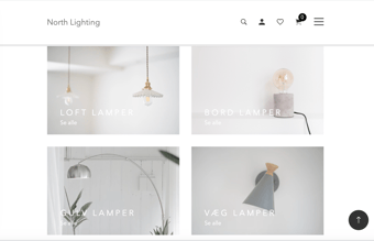 Køreklar webshop med belysning