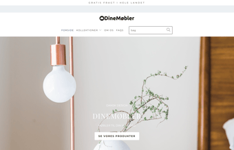 Opstillet og køreklar webshop med stort potentiale!