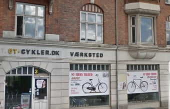 Velobless Cykler til afståelse - Cykelbutik i København areal på 198 m2.