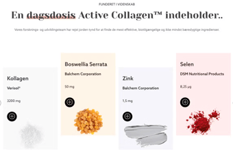 Webshop klar til at vækste! Overtag en kollagen startup, hvor alle integrationer og leveringsservices er klar.