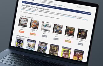 Retrospil, film og musik webshop til salg - Omsætning i 2018: 95.186 kr.