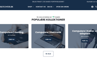 Gadgetcenter.dk - Dropshipping webshop med + 1000 produkter