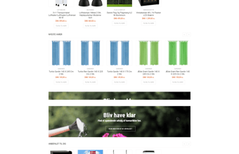 Kørende Dropshipping webshop med udstyr til Hus, have og hobby - Hjemmets.dk