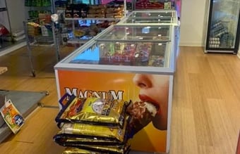 Asia supermarked/kiosk med 130 kvm og spillehal - Daglig omsætning på 5-6000 kr. & løn til 2