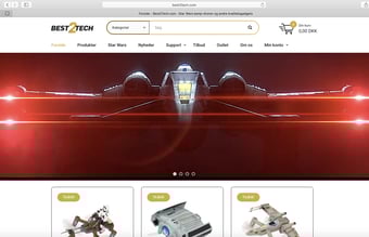 best2tech.com - Køreklar webshop i Apple look. Customise nemt til din virksomhed. 