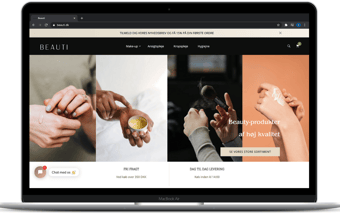BEAUTI - Køreklar webshop - Lækre skønhedsprodukter