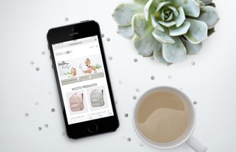 Smuk og enkel webshop med salg af børnetøj