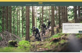 Danmarks (måske) første mountainbike tøjbrand