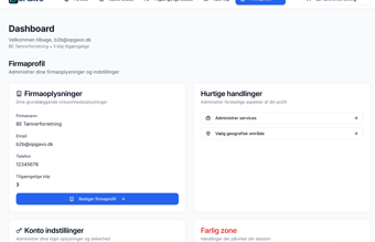 Lead-platform til håndværkere med automatisk matching