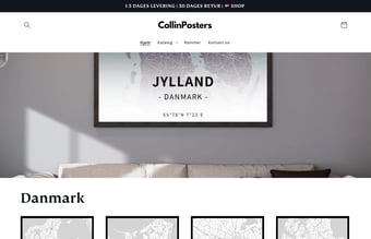 Køreklar webshop til salg