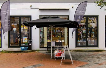 Butik med stor omsætning til Hurtig overtagelse og lav forhandlings pris