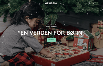 Dropshipping butik med salg af børne produkter