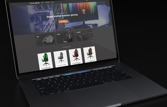 Køreklar webshop med gaming udstyr - Automatisk bogføring & dropshipping