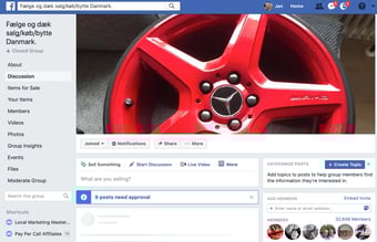 Dæk Og Fælge Facebook Gruppe Med 32.636 Medlemmer
