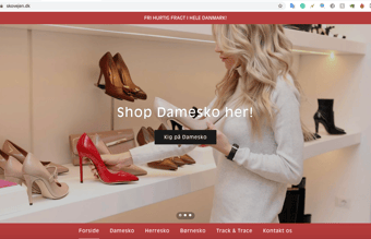 SkoVejen.DK - Klargjort Dropship webshop med salg af sko