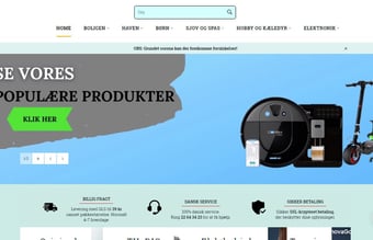Webshop med automatiseret produktintegration sælges