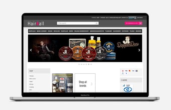 Webshop med domain rating på 37 (ahrefs) og organisk trafik - aktiv siden 2011