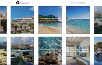 Affiliate Projekt fra 2017 - Feriefangst.dk - 8K Aktive brugere på sitet