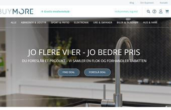 Buymore.dk – Banebrydende indkøbskoncept