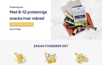 Fitnesskassen.dk - Abonnement tjeneste indenfor fitness industrien - Omsætning ca. 50.000 kr/måneden