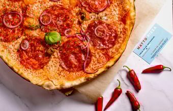 Flot italiensk pizzaria i Frederiksberg mad & kulturhus med ELLER uden maskiner