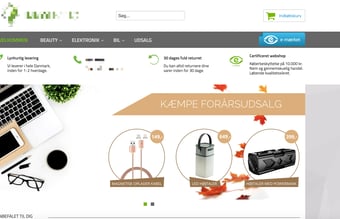 Webshop - Salg af innovative produkter