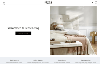 Klar-til-drift webshop med Trustpilot og Sociale Mediekanaler.