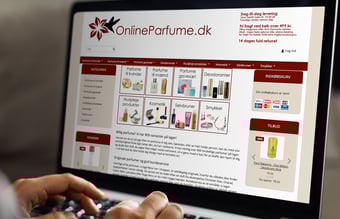 Kendt 11 år gammel parfumeshop med varelager for ca. 30.000 kr. i indkøb