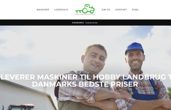 Webshop - netto omsætning ca. 500k  årligt