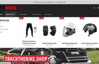 Dropshipping Motorcykel-Udstyr Webshop