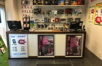 Computer forretning med PC / MAC Værksted og tilhørende Web-Shop - beliggenhed på Falkoner Alle