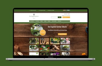 Veletableret webshop med salg af kvalietshaveprodukter - Overskud 2020: 215.655 kr.