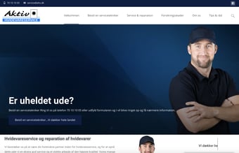  Ahs.dk - Landsdækkende Hvidevareservice i Nordsjælland - Omsætter pt for 1.2 mio. kr.