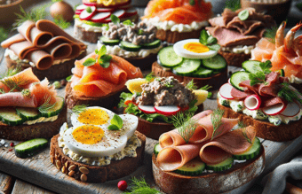 Velrenommeret smørrebrødsbutik til salg