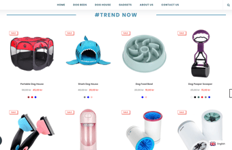 Dropshipping webshop indenfor hundeartikler med stærk brand værdi