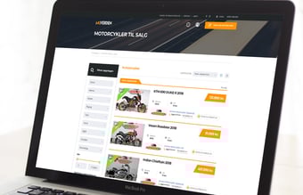 mcverden.dk - Færdigbygget MC-portal/online marked - Forhandler aftale på plads