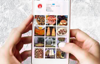 @Foodluxuries - Instagram 227 tusind følgere sælges - Omsat for ca. 60.000 kroner + produkter på 2 år.