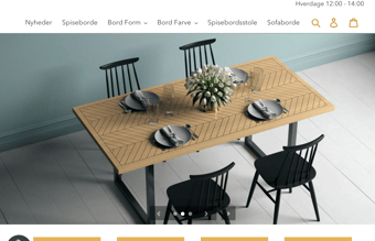 Design Møbel Dropshipping Webshop med vækst potentiale! LuksusBord.dk