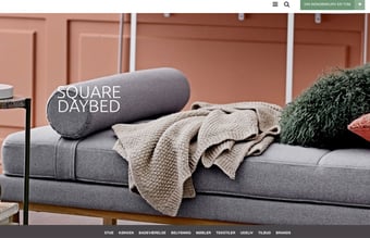 Flot webshop med stort potentiale inden for interiør og møbler - Omsætning 2017: 53.466 kr.