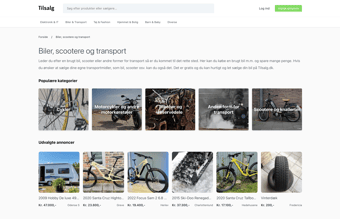 Tilsalg.dk - Secondhand markedsplads med værdifuldt domænenavn til salg