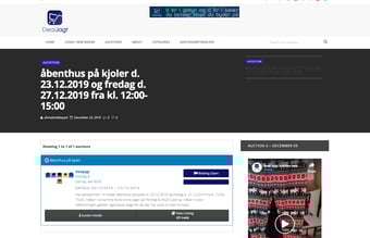 dealjagtauktion.dk - Deal auktion website til salg med en gennemsigtig budgivning