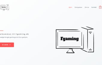 Fgaming.dk - Webshop til salg af brugte computere eller andet computerudstyr