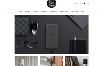 Livsstils webshop med interiør, delikatesser, velvære og mode 