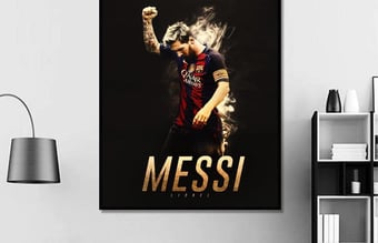 Webshop med Messi merchandise (Shopify)