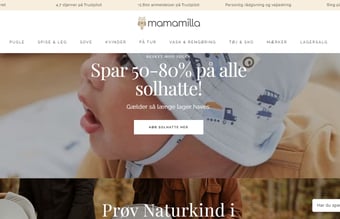 NY PRIS - 2 webshops med produkter til Gravide, mødre, baby og småbørn - 15 års drift - Historisk årsomsætning op til 17 mio. kr.