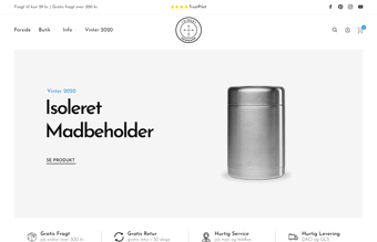 Livsstil og Bæredygtigheds Webshop med Professionel Hjemmeside Sælges
