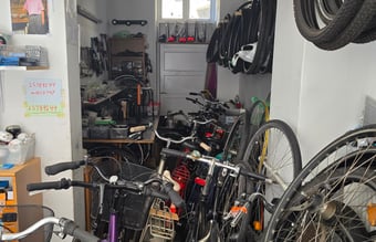 Cykelbutik sælges på Amager