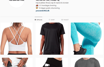 Salgsklar dropshipping fitness webshop med 2-5 dages levering, 200+ produkter